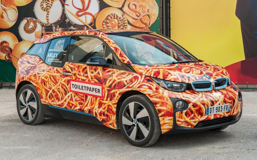 BMW i3 Spaghetti Art Car by Maurizio Cattelan (I01) '2016